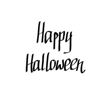 Elle yazılmış mutlu Cadılar Bayramı sözleri