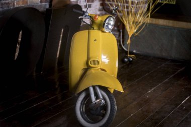 Mükemmel çalışan İtalyan scooter 'ı