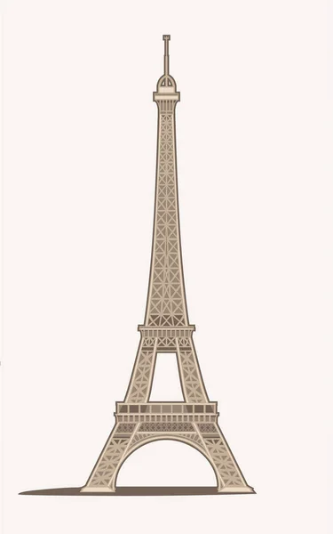 Tour Eiffel w Paryżu — Wektor stockowy
