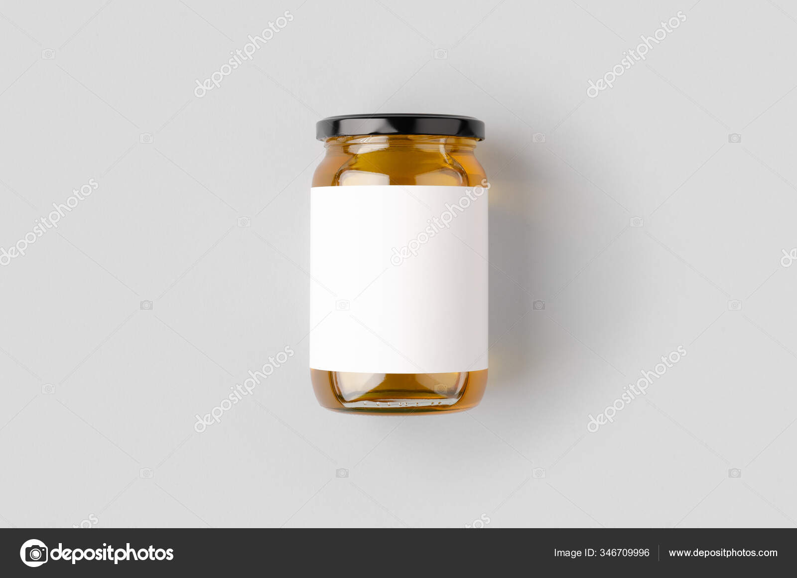 Download Honey Jar Mockup Blank Label Stock Photo Image By C Shablonstudio 346709996