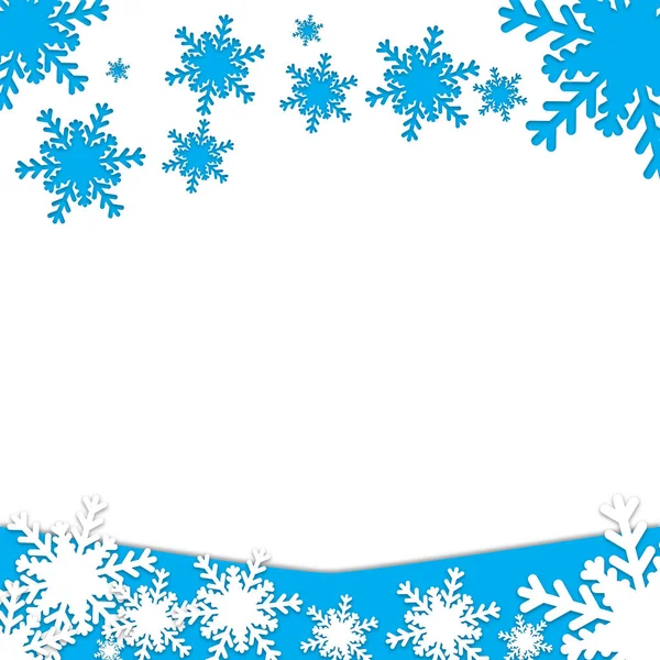 Flocos de neve-01 [Convertido] — Vetor de Stock