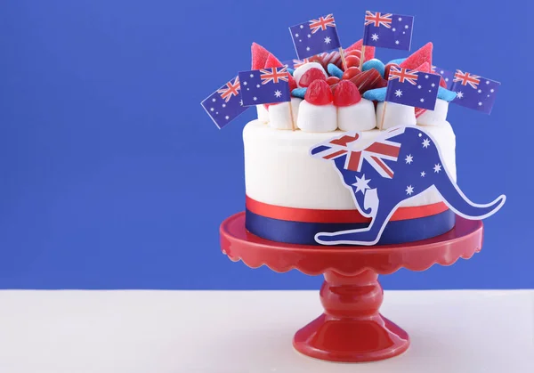 Happy Australia Day celebration cake — Stock Photo, Image