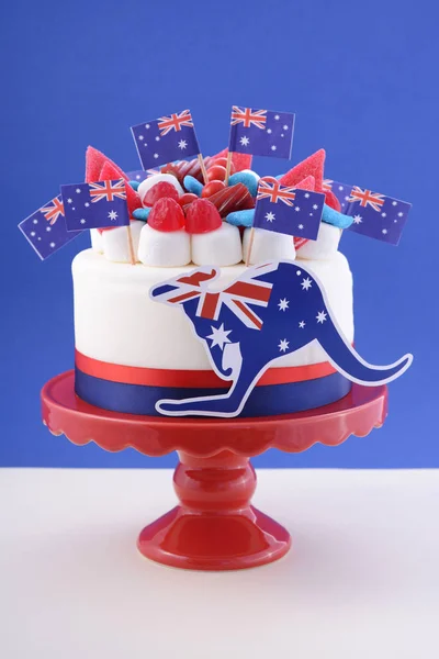 Feliz pastel de celebración del Día de Australia —  Fotos de Stock