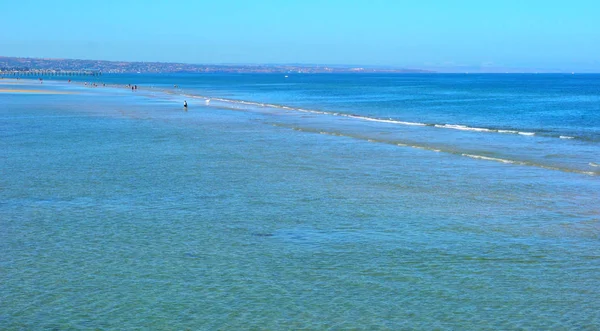 Sommaren beach landskap bakgrund — Stockfoto