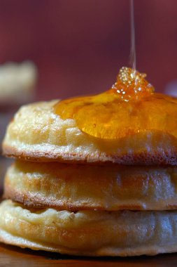 Kahvaltı ekmek sıcak Avustralya İngilizce stil