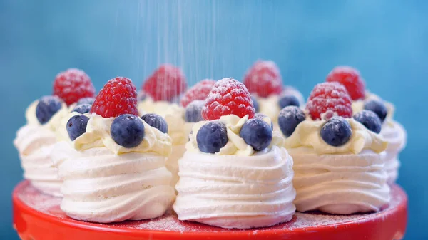 Australijski mini pavlovas — Zdjęcie stockowe