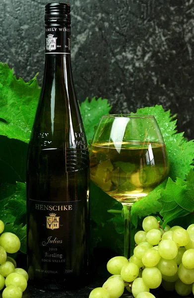 Henschke Barossa australienne Julius 2018 Eden Valley Vin haut de gamme. — Photo