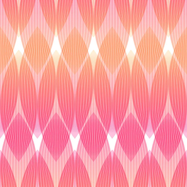 ピンクとオレンジ色の抽象的なパターン — ストックベクタ