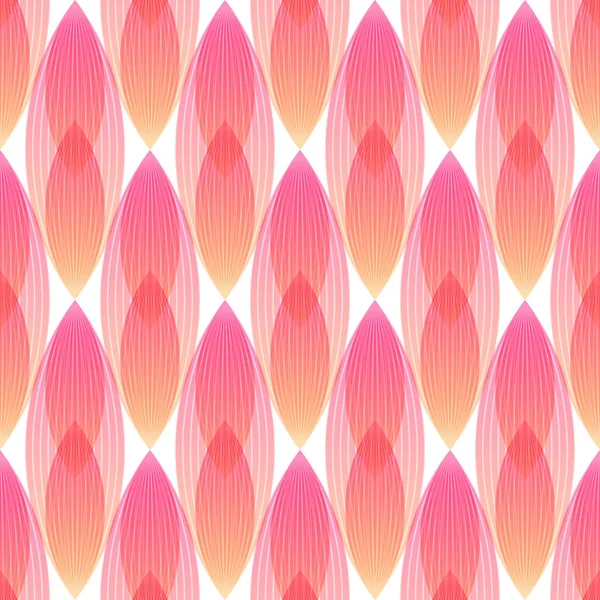 在粉色与橙色抽象图案 — 图库矢量图片