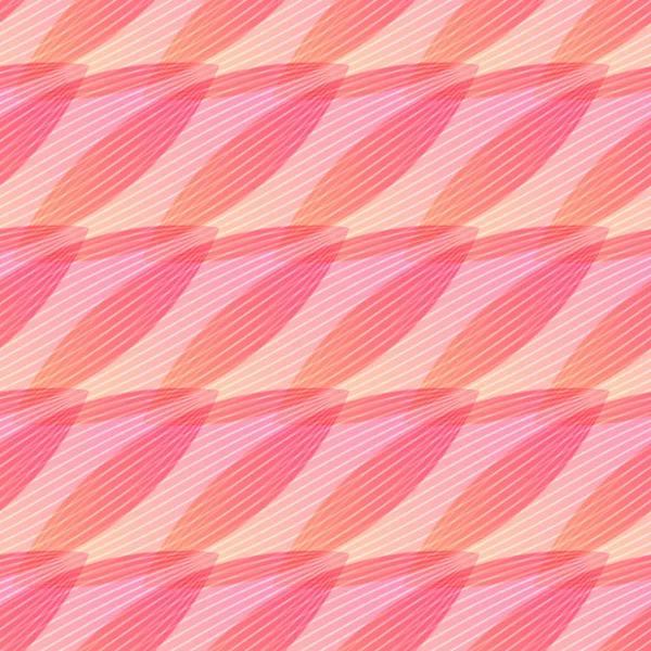 Motif abstrait dans les couleurs rose et orange — Image vectorielle