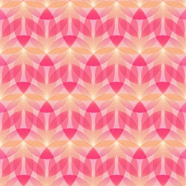 Abstract pattern in pink and orange colors — Stock Vector