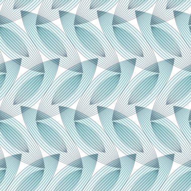 Soyut kesintisiz mavi desen, geometrik şekiller