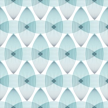 Soyut kesintisiz mavi desen, geometrik şekiller