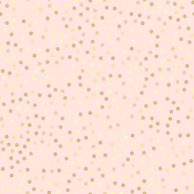 Altın glitter seamless modeli, pembe arka plan