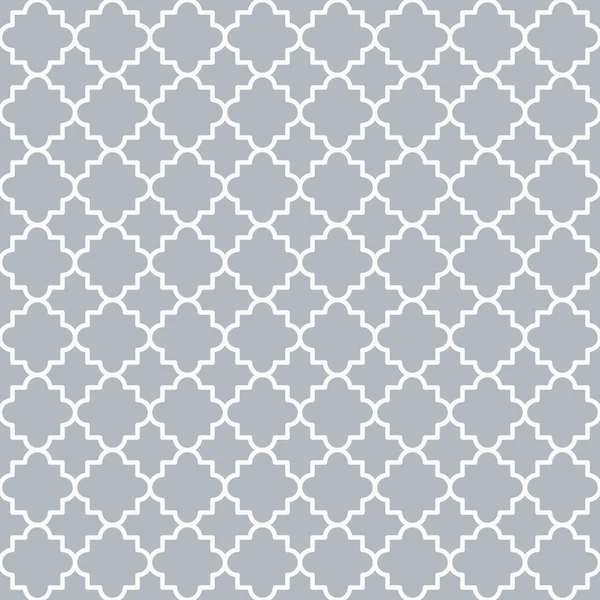 Traditionella quatrefoil lattice mönster disposition — Stock vektor