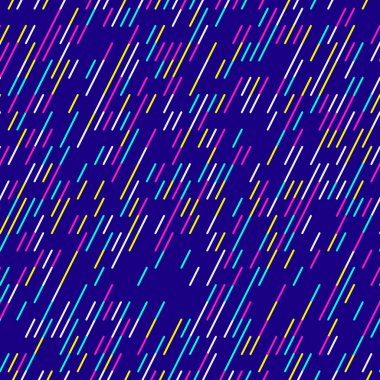 Soyut geometrik desen, neon renkler