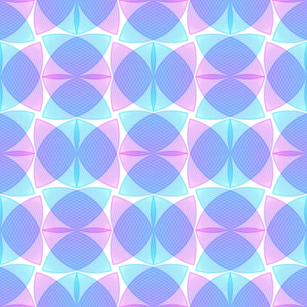 Astratto sfondo blu rosa, forme geometriche — Vettoriale Stock