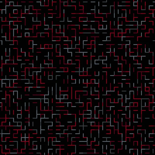 Patroon van abstracte donkere achtergrond willekeurige lijnen — Stockvector