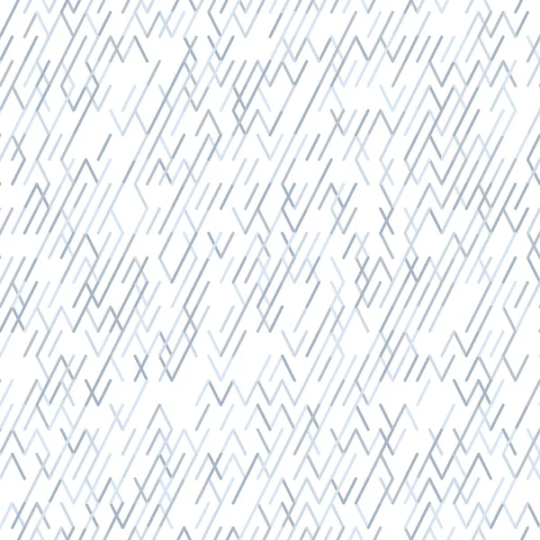 Hellgrau auf weißem Hintergrund zufälliges Linienmuster — Stockvektor