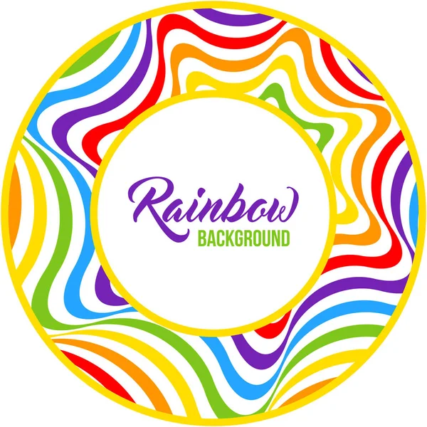 Regenboog achtergrond, Lgbt kleuren. — Stockvector