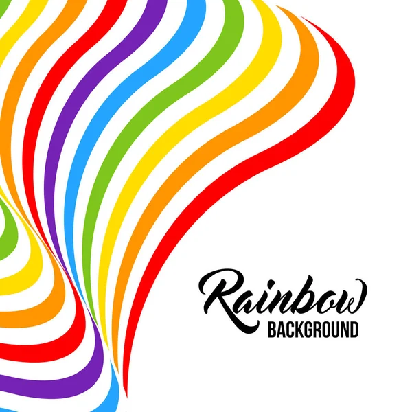 Regenboog achtergrond, Lgbt kleuren. — Stockvector