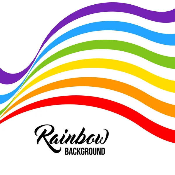 Rainbow bakgrund, HBT-färger. — Stock vektor