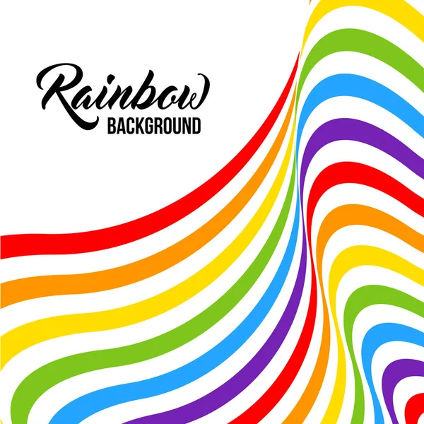 Rainbow background, LGBT colors. — Stock Vector