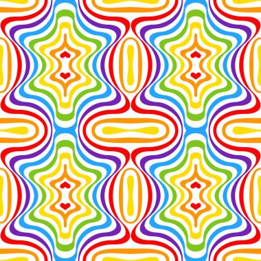 Gökkuşağı tercih arka plan sanat, seamless modeli