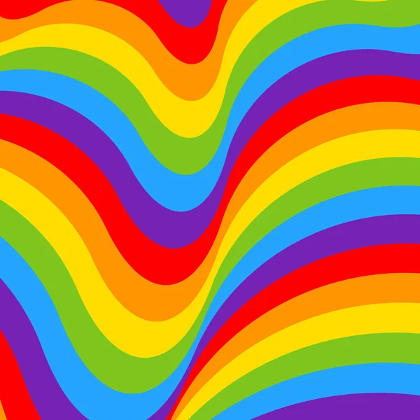 Rainbow opta por fondo de arte, patrón sin costuras — Vector de stock