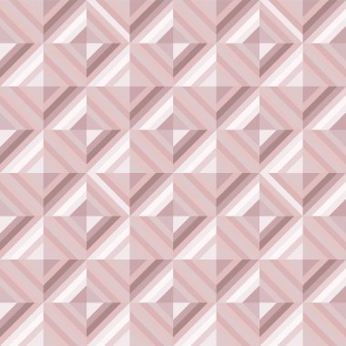 Soyut geo desen allık pembe renklerde