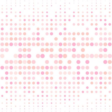 Soyut geo desen allık pembe renklerde