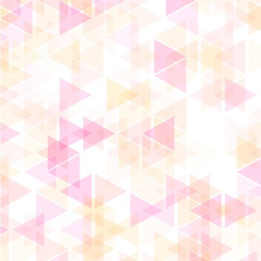 Renkli geometrik iş arka plan, sıcak pembe ve sarı altın portakal renkleri