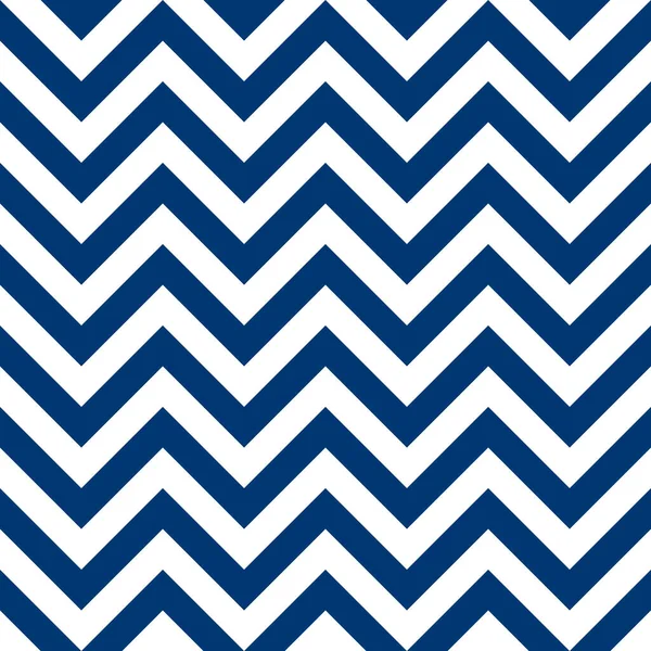 Simple Chevron Pattern Abstract Geometric Background Vector Classic Navy Blue — Stock Vector