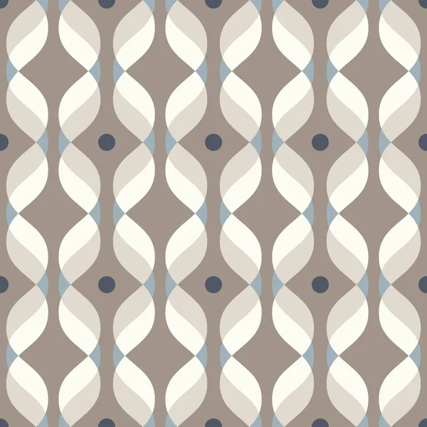 Ogee Motif Courbe Vectoriel Sans Couture Fond Géométrique Abstrait Parfait — Image vectorielle