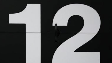 Saati kapat. Tarih 12 'den 13' e değiştir. Zaman kavramı..