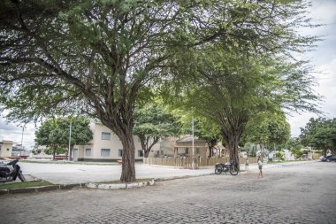 27 Nisan 2018: Şehir merkezi manzarası, Capim Grosso, Bahia, Brezilya