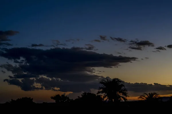 Vista Panorámica Del Hermoso Amanecer Las Montañas — Foto de Stock