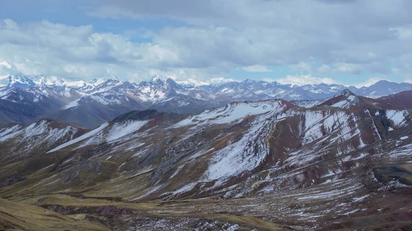 Mountain Colors Vinicunca Peru Cusco — Stock Photo, Image