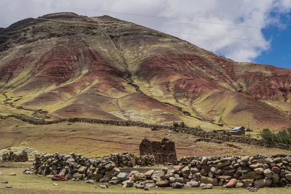 Bosque Piedra Cusco Perú Cordillera Los Andes — Foto de Stock