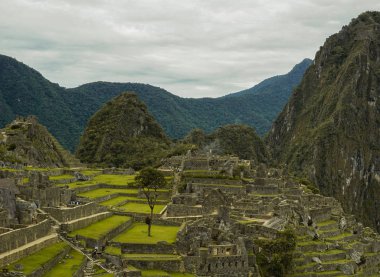 Machu Picchu, Peru 'daki Kraliyet Sarayı ve İnkaların Acllahuasi' si