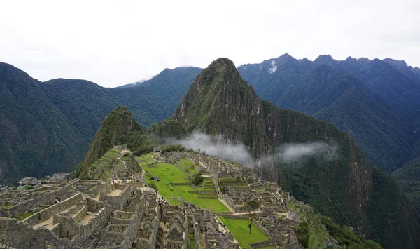 Vue Machu Picchu Depuis Citadelle Cusco Pérou — Photo