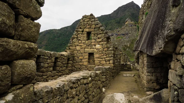 Inca Építészet Város Machu Picchu Peru — Stock Fotó