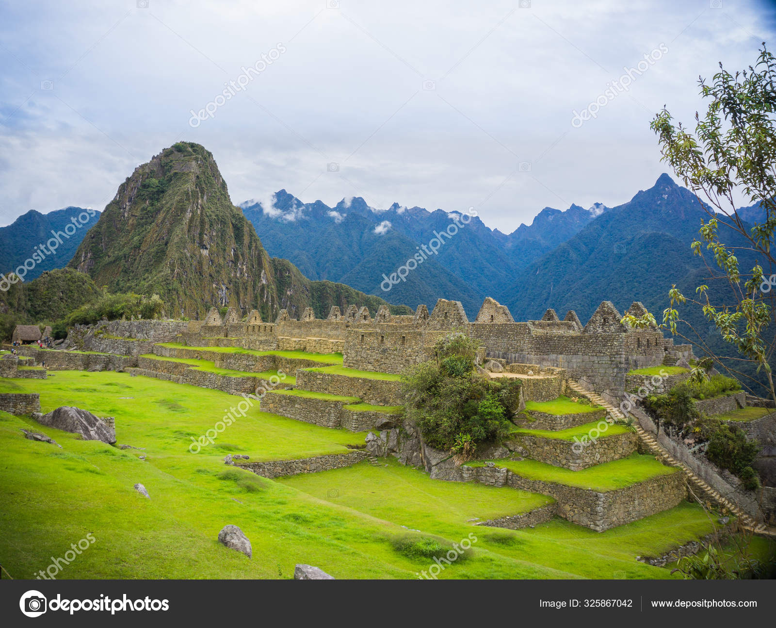 Royal Palace Acllahuasi Incas Machu Picchu Peru Stock Photo by ...