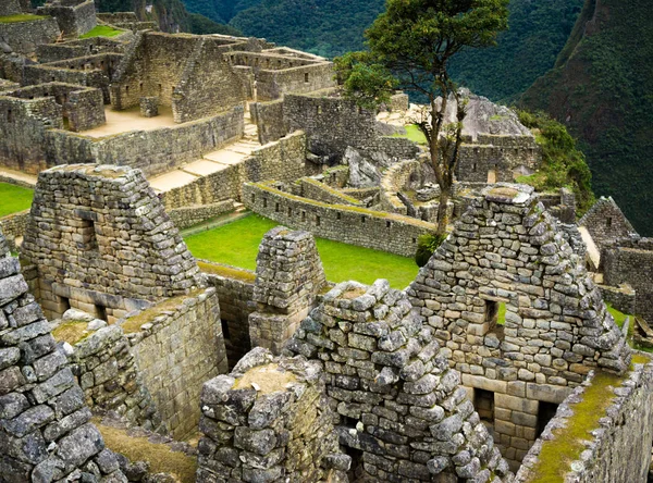 Königspalast Und Die Acllahuasi Der Incas Machu Picchu Peru — Stockfoto