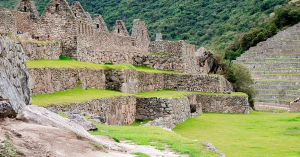 Királyi Palota Inkák Acllahuasi Machu Picchuban Peruban — Stock Fotó
