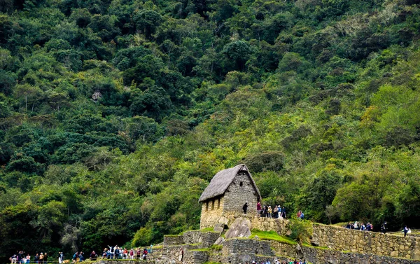 Casa Del Guardián Ciudadela Machu Picchu — Foto de Stock