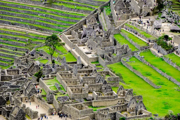 Vista Machu Picchu Desde Wayna Picchu Huayna Picchu — Foto de Stock