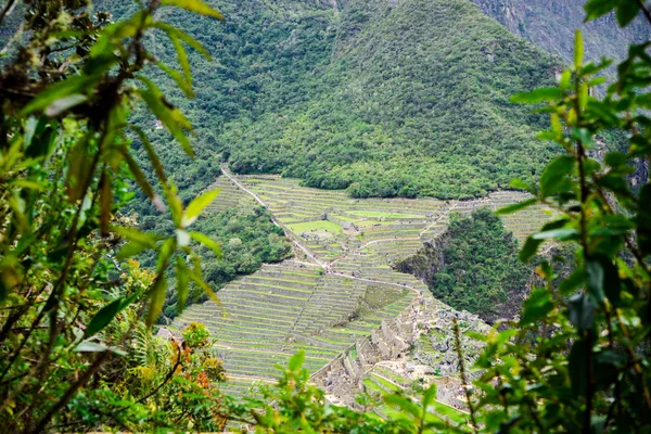 Arquitectura Inca Del Valle Sagrado Machu Pichu Cusco Perú — Foto de Stock