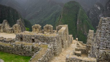 Machu Picchu, Cusco Peru sokaklarının mimarisi