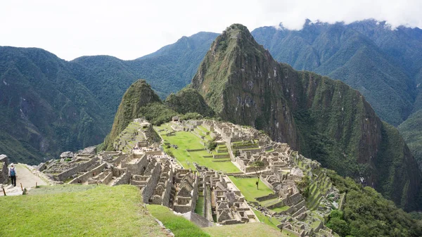 Gran Panorámica Machu Picchu Cusco Perú — Foto de Stock